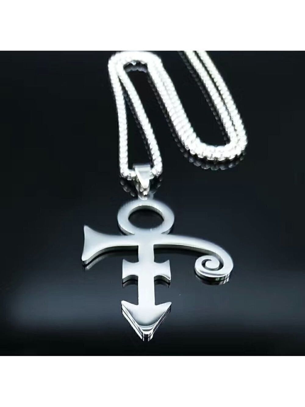 Love Symbol Inspired by Prince Rocker Necklace / Pendant #843